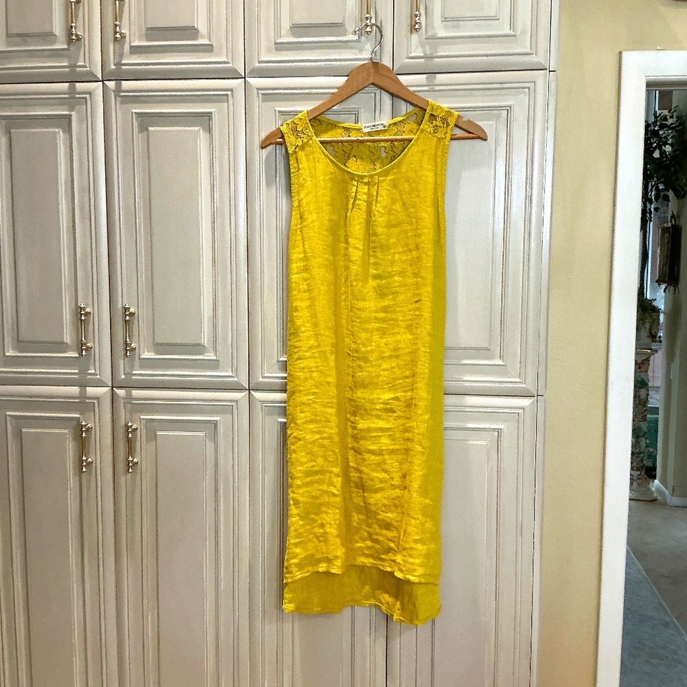 TERZO MILLENIO LINEN DRESS